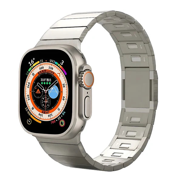 Magnetic Stainless Steel Band for Apple Watch 49/45/44/42mm