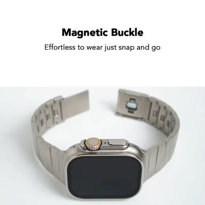 Magnetic Stainless Steel Band for Apple Watch 49/45/44/42mm